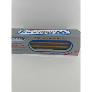 Williams Crown‎ Edition LL614 O Gauge Virginian Aluminum Passenger Car Set